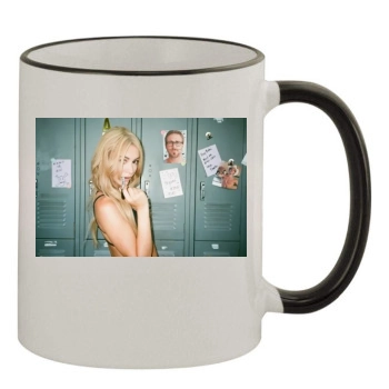 Bryana Holly 11oz Colored Rim & Handle Mug