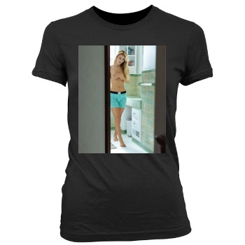 Bryana Holly Women's Junior Cut Crewneck T-Shirt