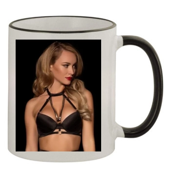 Bryana Holly 11oz Colored Rim & Handle Mug