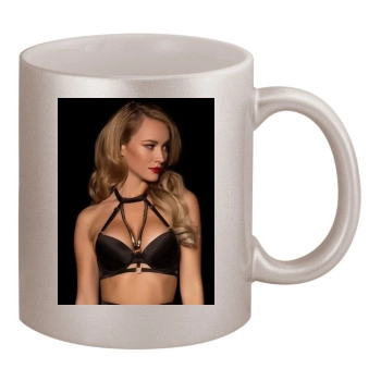 Bryana Holly 11oz Metallic Silver Mug