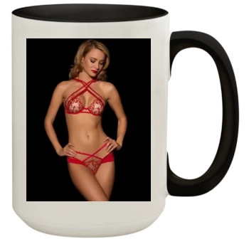 Bryana Holly 15oz Colored Inner & Handle Mug