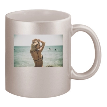 Bryana Holly 11oz Metallic Silver Mug