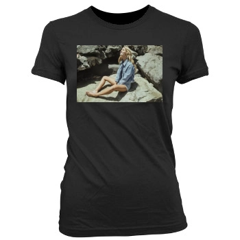 Bryana Holly Women's Junior Cut Crewneck T-Shirt