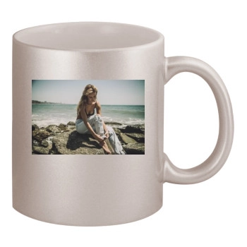 Bryana Holly 11oz Metallic Silver Mug