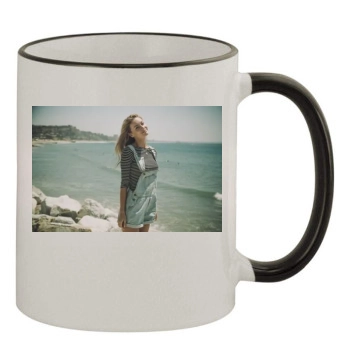 Bryana Holly 11oz Colored Rim & Handle Mug