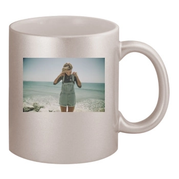 Bryana Holly 11oz Metallic Silver Mug