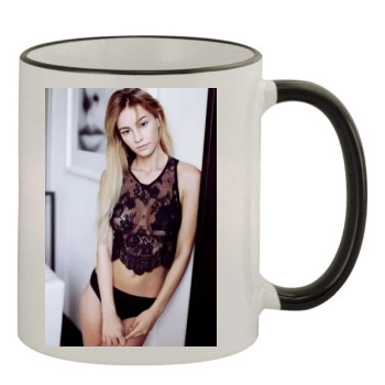 Bryana Holly 11oz Colored Rim & Handle Mug