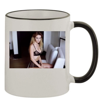 Bryana Holly 11oz Colored Rim & Handle Mug