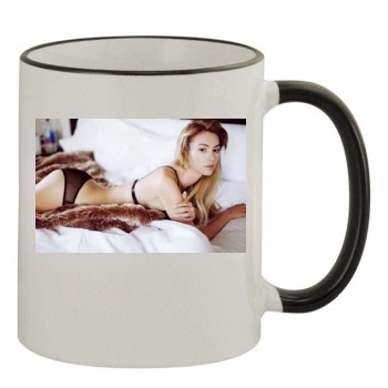 Bryana Holly 11oz Colored Rim & Handle Mug