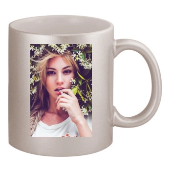 Bryana Holly 11oz Metallic Silver Mug