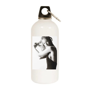 Bryana Holly White Water Bottle With Carabiner