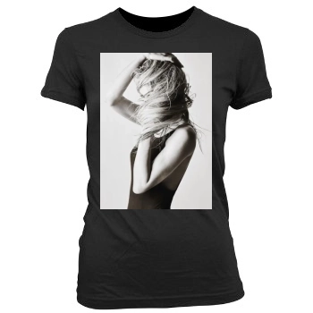 Bryana Holly Women's Junior Cut Crewneck T-Shirt