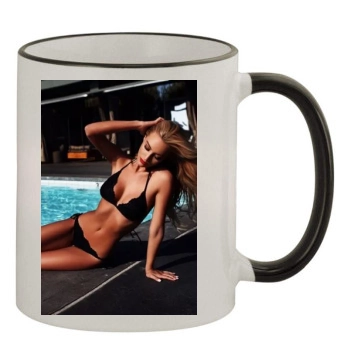 Bryana Holly 11oz Colored Rim & Handle Mug