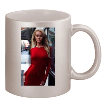 Bryana Holly 11oz Metallic Silver Mug