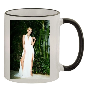 Bryana Holly 11oz Colored Rim & Handle Mug