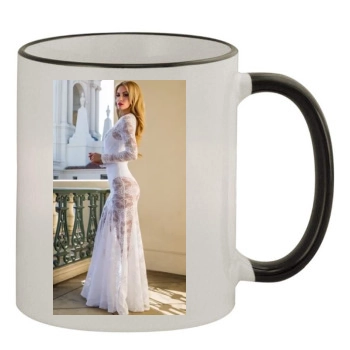 Bryana Holly 11oz Colored Rim & Handle Mug