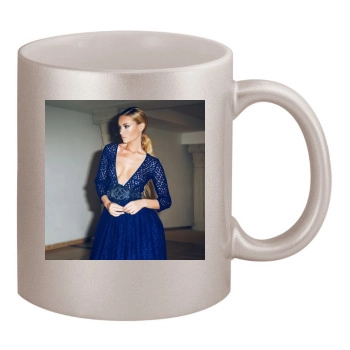 Bryana Holly 11oz Metallic Silver Mug