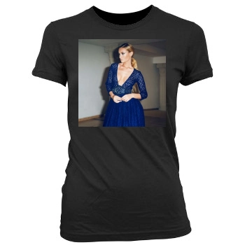 Bryana Holly Women's Junior Cut Crewneck T-Shirt