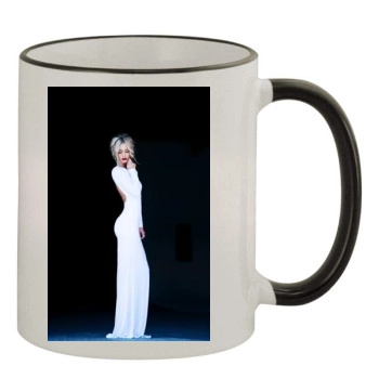 Bryana Holly 11oz Colored Rim & Handle Mug