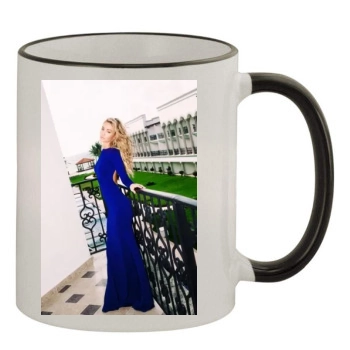 Bryana Holly 11oz Colored Rim & Handle Mug