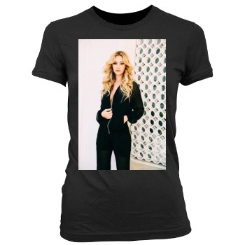 Bryana Holly Women's Junior Cut Crewneck T-Shirt