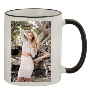 Bryana Holly 11oz Colored Rim & Handle Mug