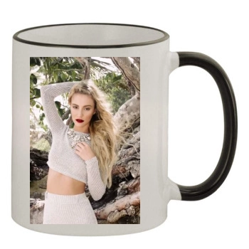 Bryana Holly 11oz Colored Rim & Handle Mug