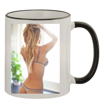 Bryana Holly 11oz Colored Rim & Handle Mug