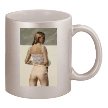 Bryana Holly 11oz Metallic Silver Mug