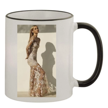 Bryana Holly 11oz Colored Rim & Handle Mug