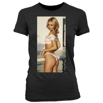 Bryana Holly Women's Junior Cut Crewneck T-Shirt