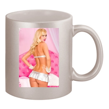 Bryana Holly 11oz Metallic Silver Mug