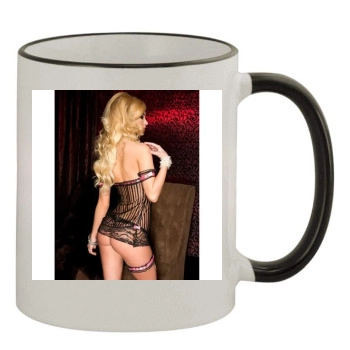 Bryana Holly 11oz Colored Rim & Handle Mug