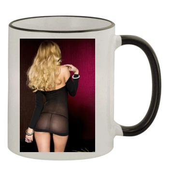 Bryana Holly 11oz Colored Rim & Handle Mug