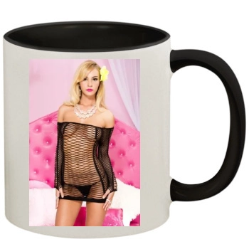 Bryana Holly 11oz Colored Inner & Handle Mug