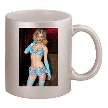 Bryana Holly 11oz Metallic Silver Mug