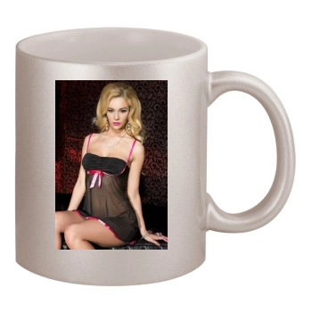 Bryana Holly 11oz Metallic Silver Mug