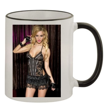 Bryana Holly 11oz Colored Rim & Handle Mug