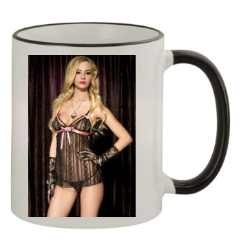 Bryana Holly 11oz Colored Rim & Handle Mug