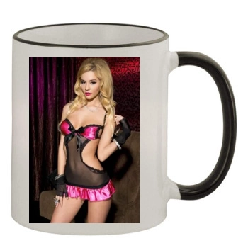 Bryana Holly 11oz Colored Rim & Handle Mug