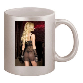 Bryana Holly 11oz Metallic Silver Mug