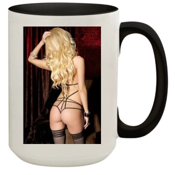 Bryana Holly 15oz Colored Inner & Handle Mug