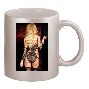 Bryana Holly 11oz Metallic Silver Mug