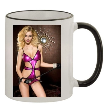 Bryana Holly 11oz Colored Rim & Handle Mug