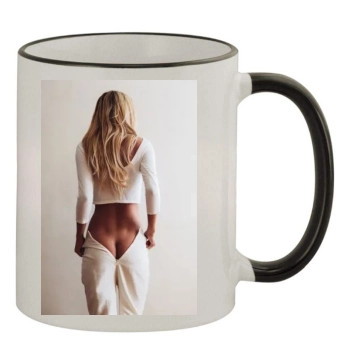 Bryana Holly 11oz Colored Rim & Handle Mug