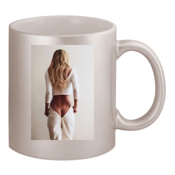 Bryana Holly 11oz Metallic Silver Mug