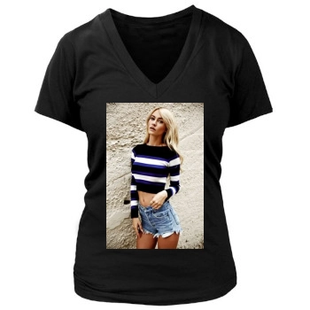 Bryana Holly Women's Deep V-Neck TShirt