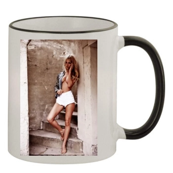 Bryana Holly 11oz Colored Rim & Handle Mug