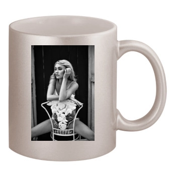 Bryana Holly 11oz Metallic Silver Mug