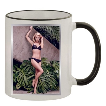 Bryana Holly 11oz Colored Rim & Handle Mug